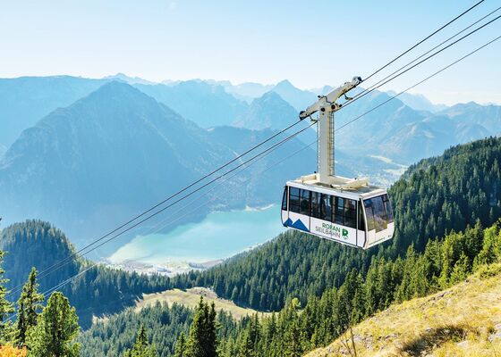 Bergfahrt Rofan Seilbahn