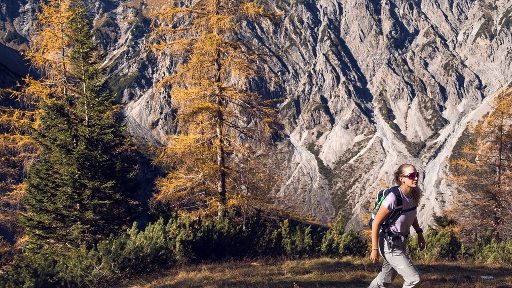 Kaserjochspitze im Karwendelgebirge
