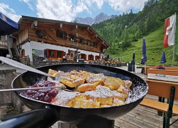 Brettljause auf der Binsalm