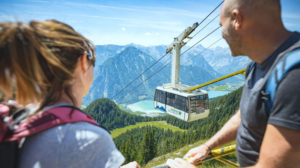 Logo der Rofan Seilbahn