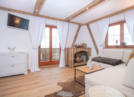 Junior Suite, Dusche, WC, Bergseite