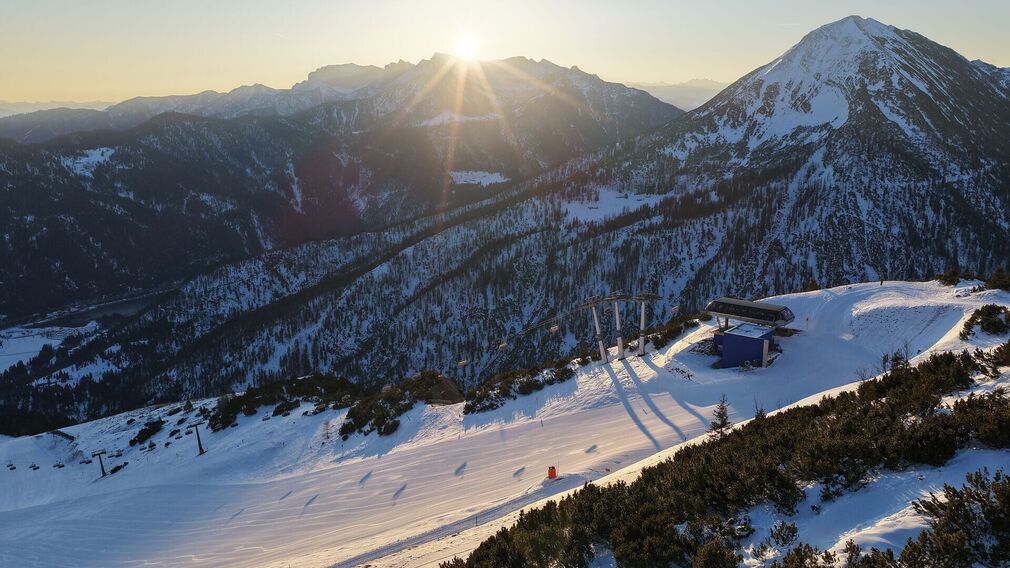 view from the Christlumkopf in Achenkirch