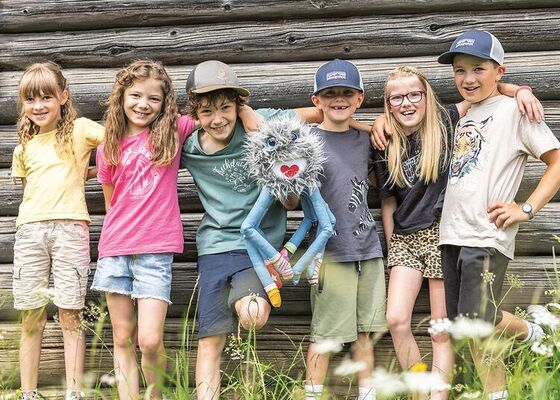 Gisela Gänseblümchen bei den Alpakas