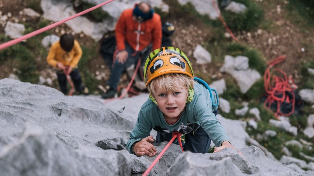 Klettern im Rofan - Gebiet Grubastiege