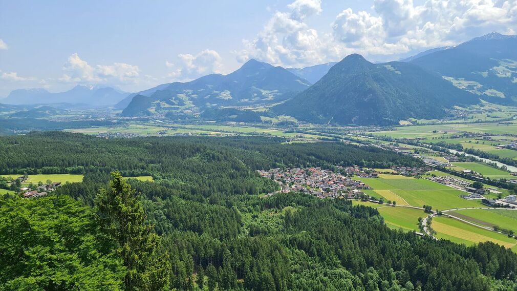 Wiesing - view of the district of Fischl