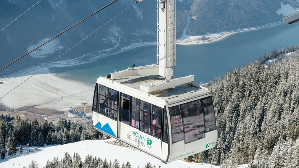 Logo der Rofan Seilbahn