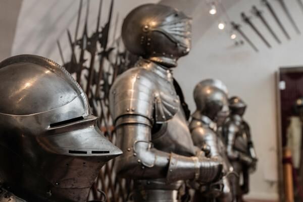 Eine der Rüstkammern