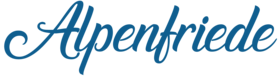 Alpenfriede logo blue 0F5E8F