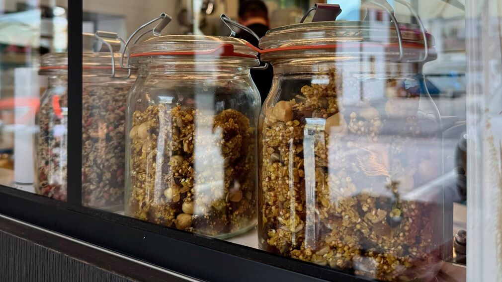 Bread basket for breakfast