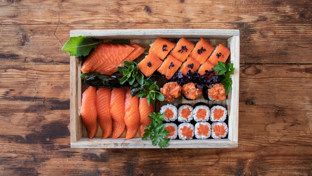 Sushi – freshly prepared with a focus on quality, freshness and balanced flavours.