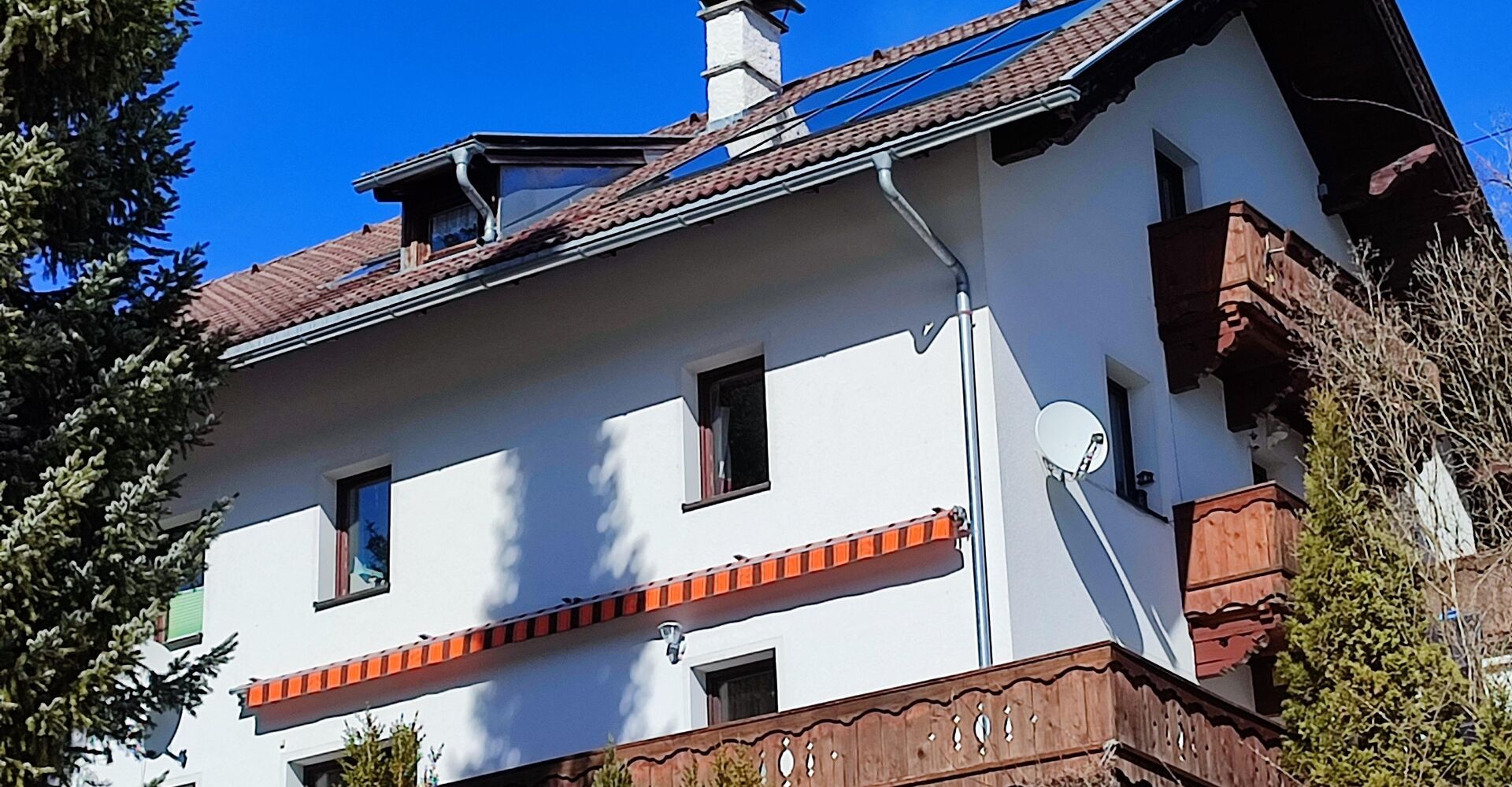 Haus von außen
