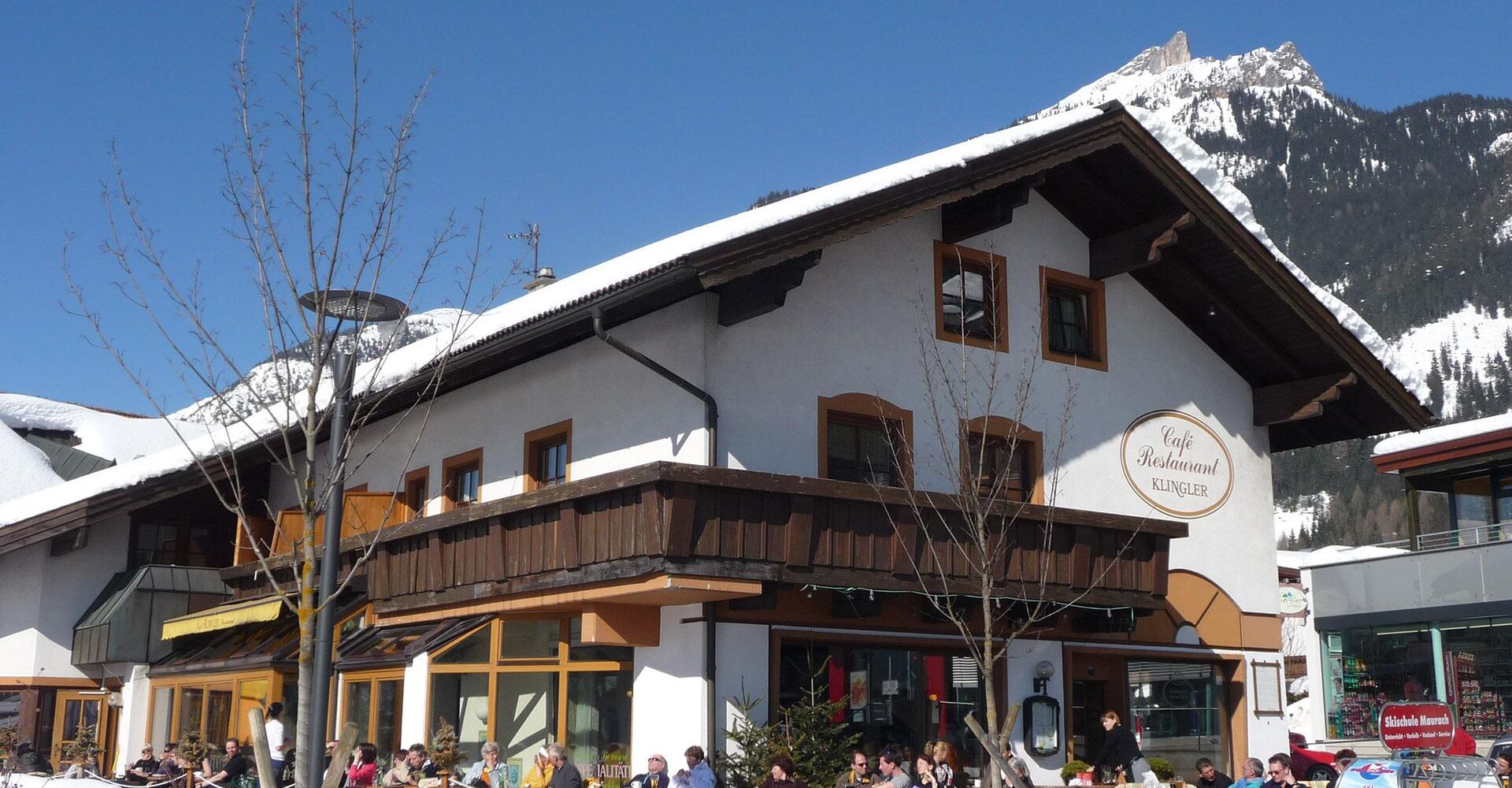 Nebenhaus Hotel Klingler - Außenansicht im Winter