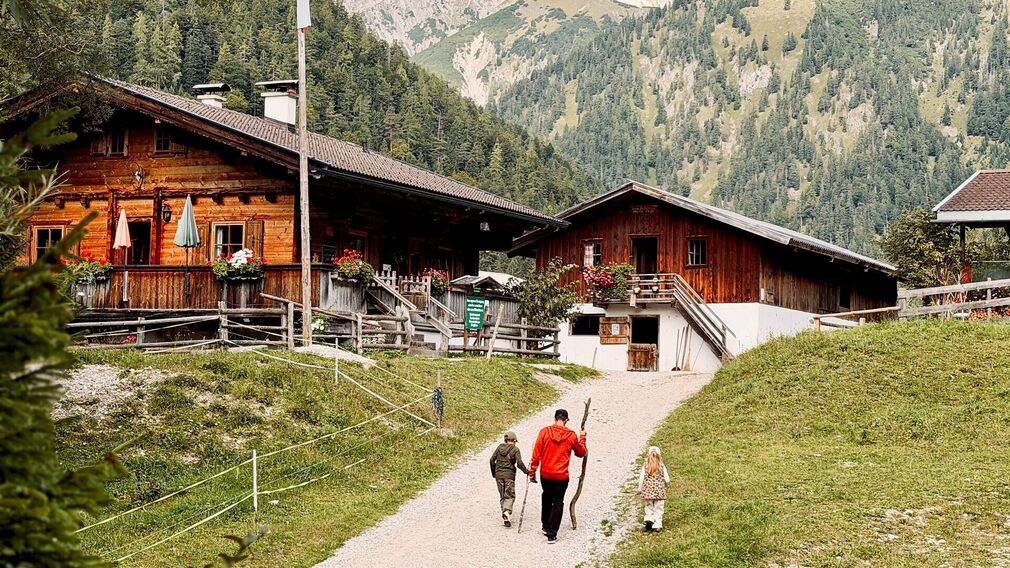 unterwegs am Seebergsteig in Pertisau
