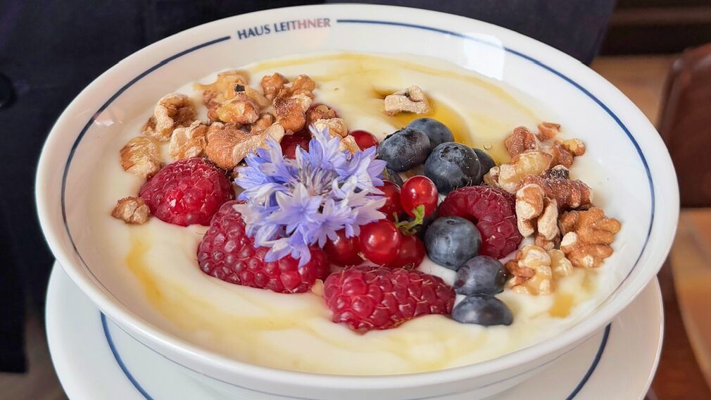 Bread basket for breakfast