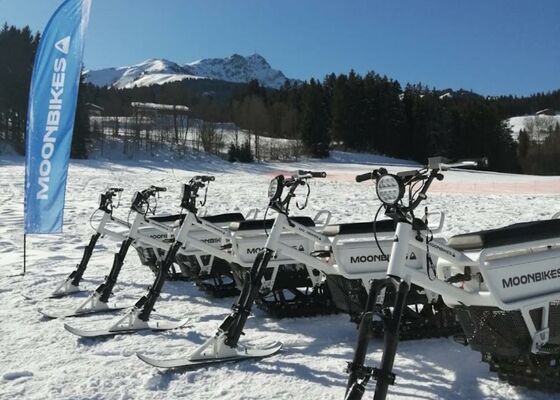 Moonbike Fahrt 20min