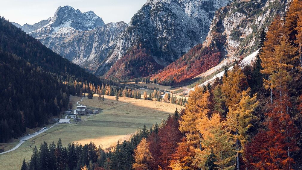 Falzthurnalm in Pertisau – autumn atmosphere