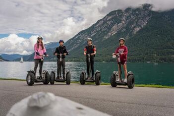 Segway meets canoe Segway meets canoe