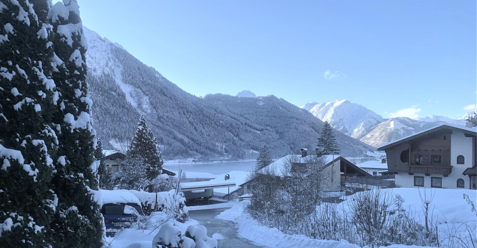 Winter Seeblick von Ihrem Apartment 2022