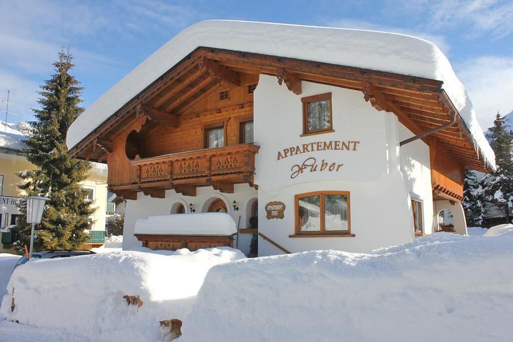 Appartement Huber - Hausansicht Winter