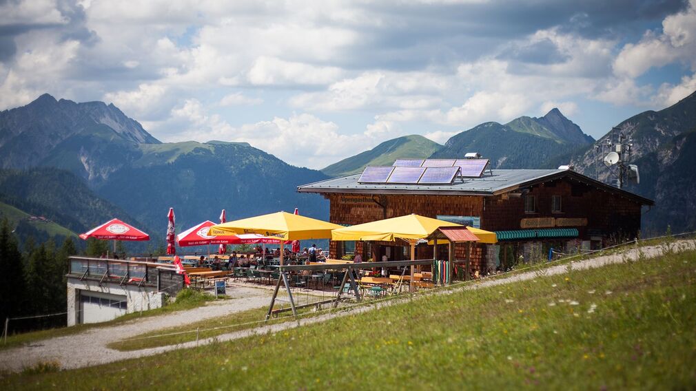 Alpengasthaus Karwendel am Zwölferkopf - Panorama