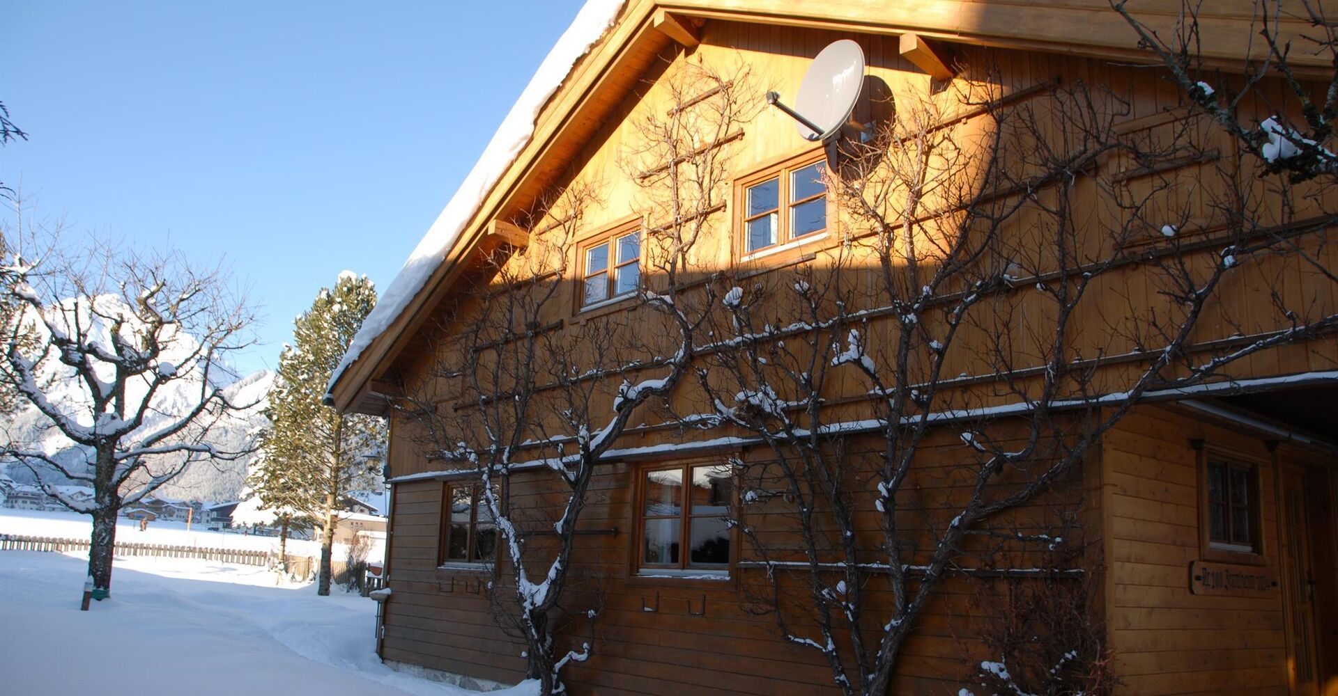 Außenansicht Winter