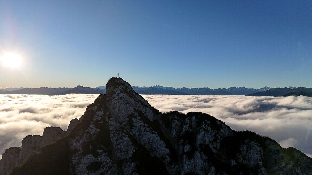 fantastic view from the Ebner Joch to the Achensee
