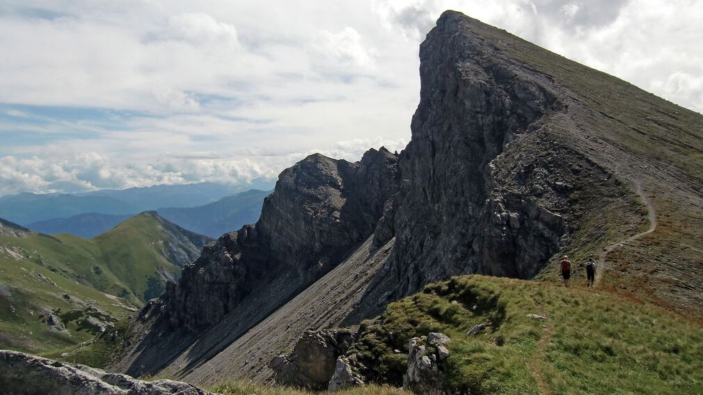Kaserjochspitze im Karwendelgebirge