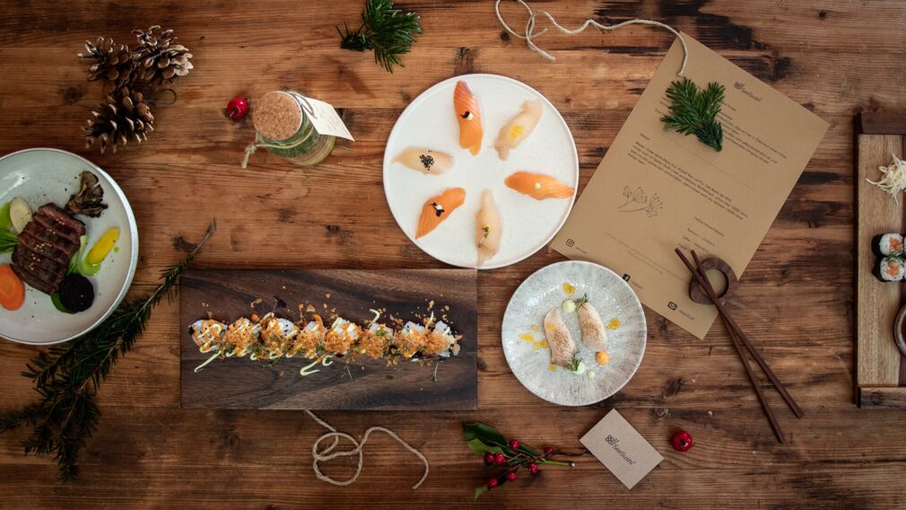 Sushi – freshly prepared with a focus on quality, freshness and balanced flavours.