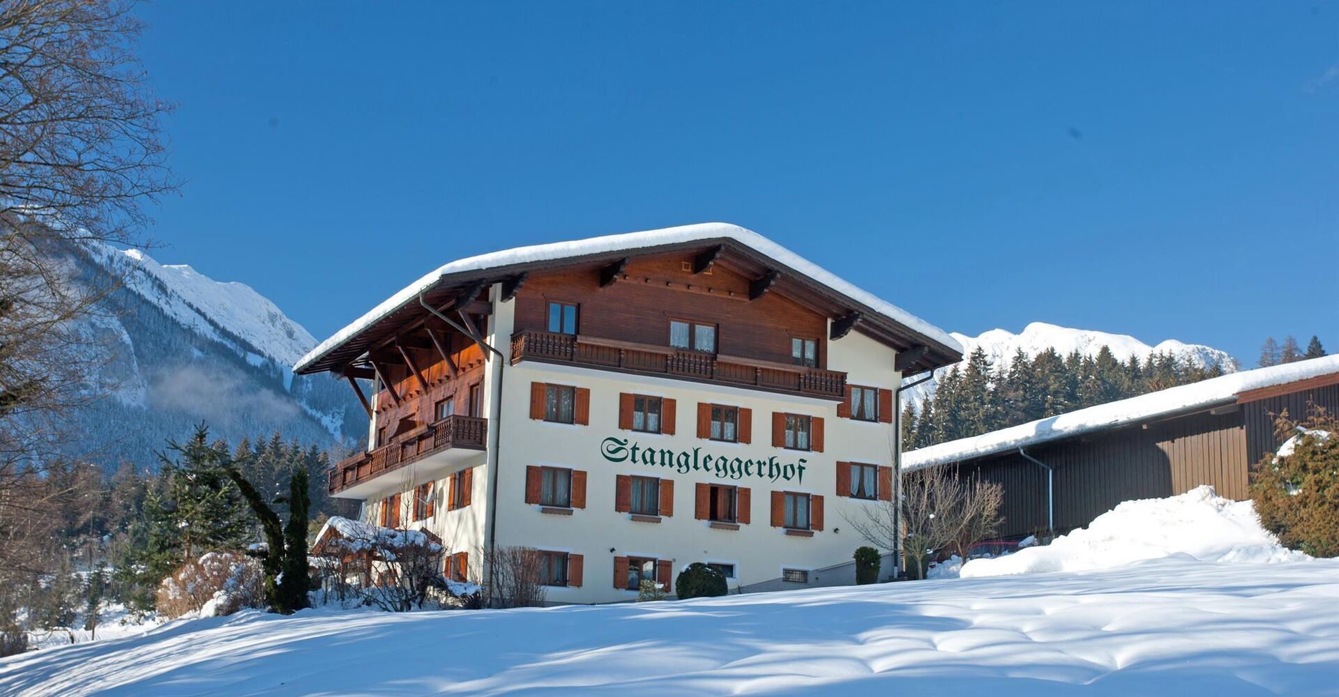 Außenansicht im Winter