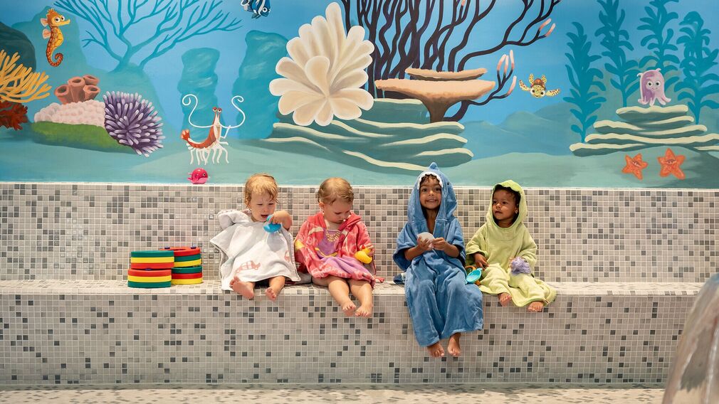 small children's area in the Panorama-BAD of the Atoll Achensee 