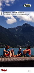 Achensee Infoheft Sommer