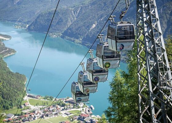 Bergfahrt Karwendel-Bergbahn