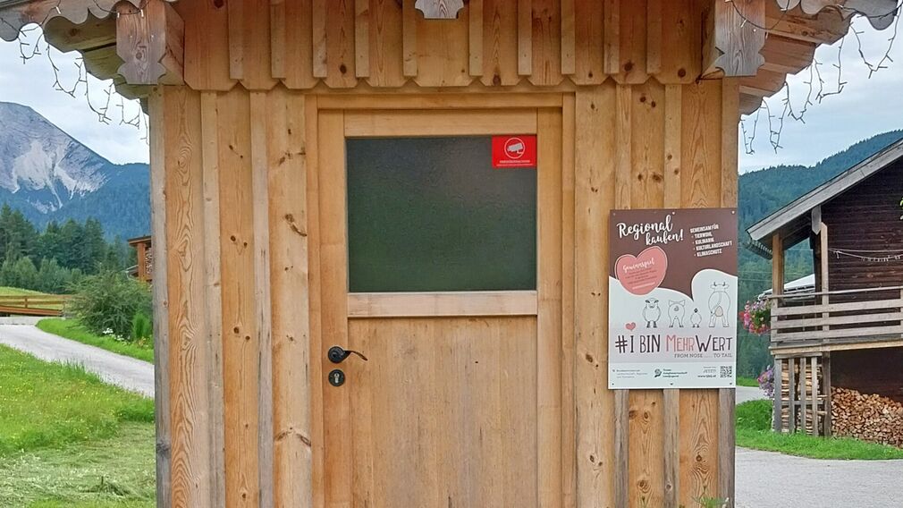 Hofladen des Enterhofes in Steinberg am Rofan