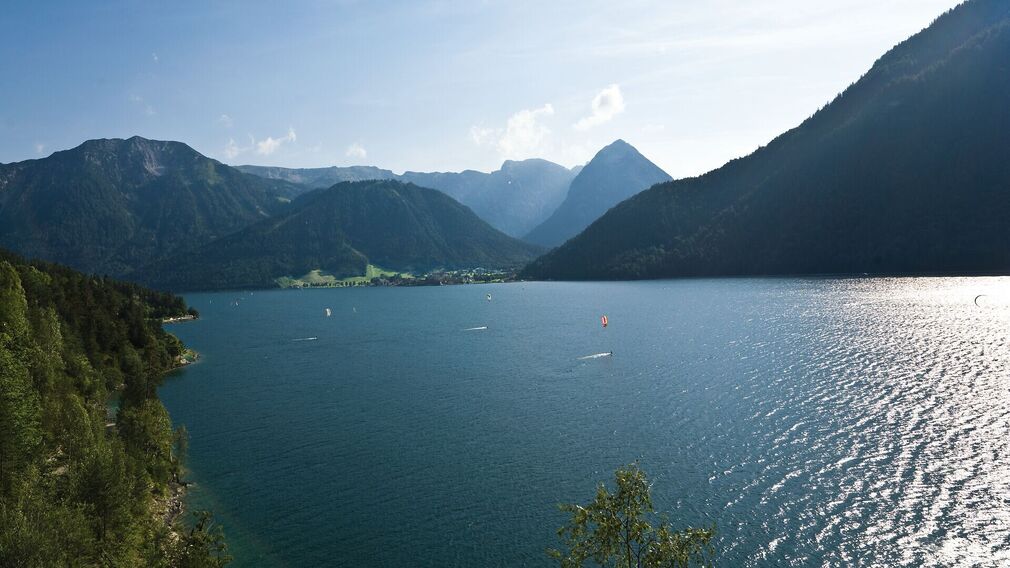 Achensee - Seeuferweg - Surfclub Areal