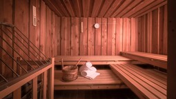 sauna in the hotel s'Acherl