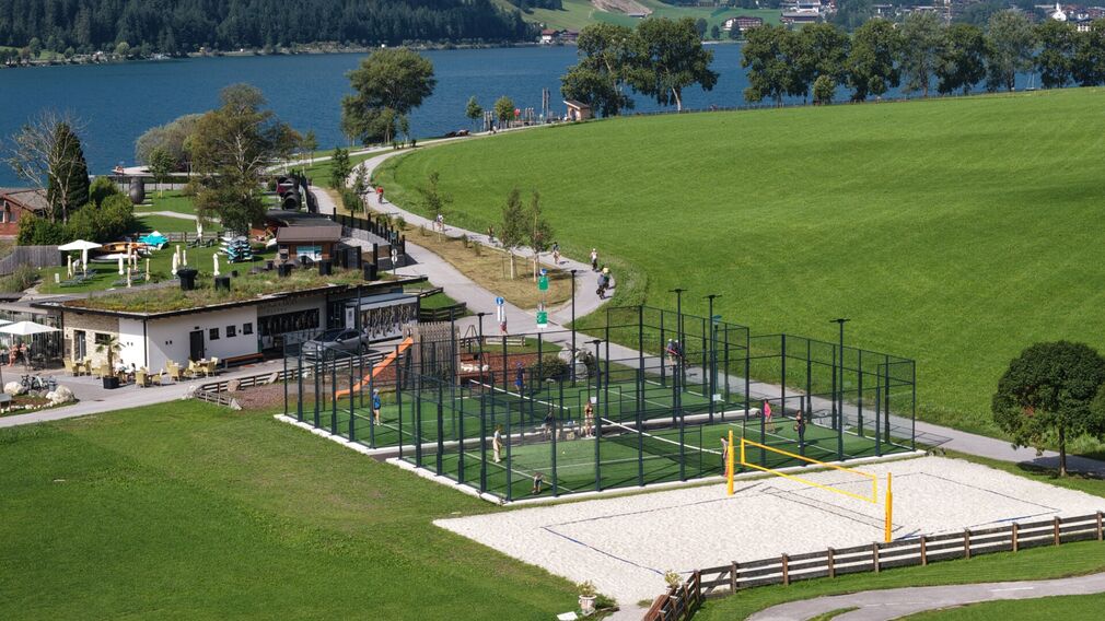 The new padel courts in Buchau in Maurach have been open since 29 July 2026.