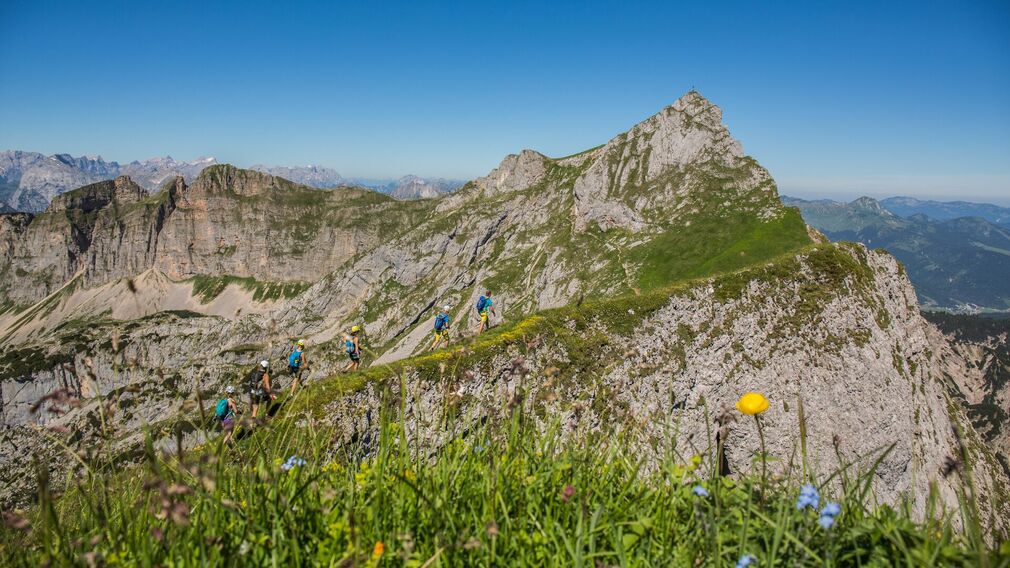 Abstieg vom Spieljoch