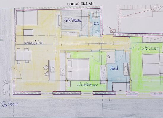 Lodge 2 - Enzian (82m²)