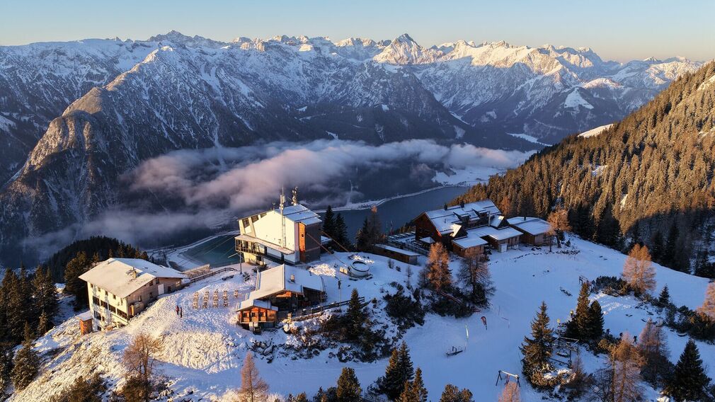 Logo der Rofan Seilbahn