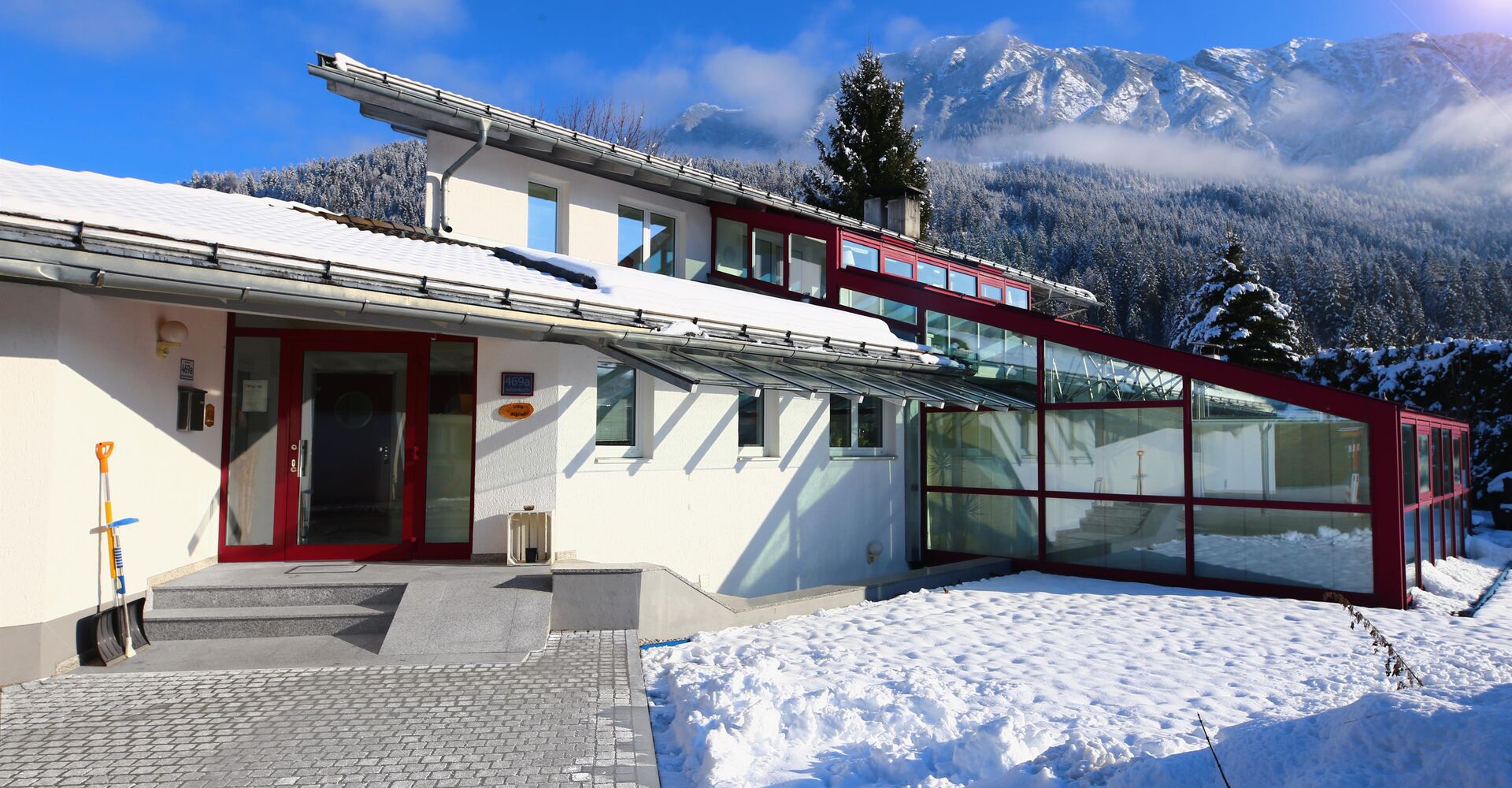 Villa Aigner - WIntereinbruch, der erste Schnee