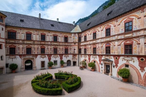 Innenhof Schloss Tratzberg