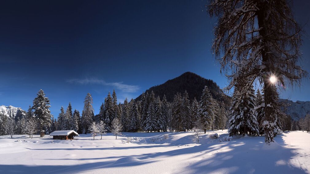 the valley Tristenautal in Pertisau - situated in the Nature Park Karwendel