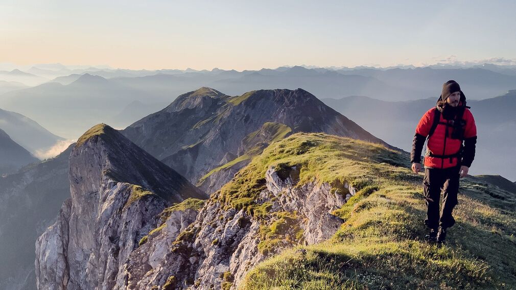 Kaserjochspitze im Karwendelgebirge