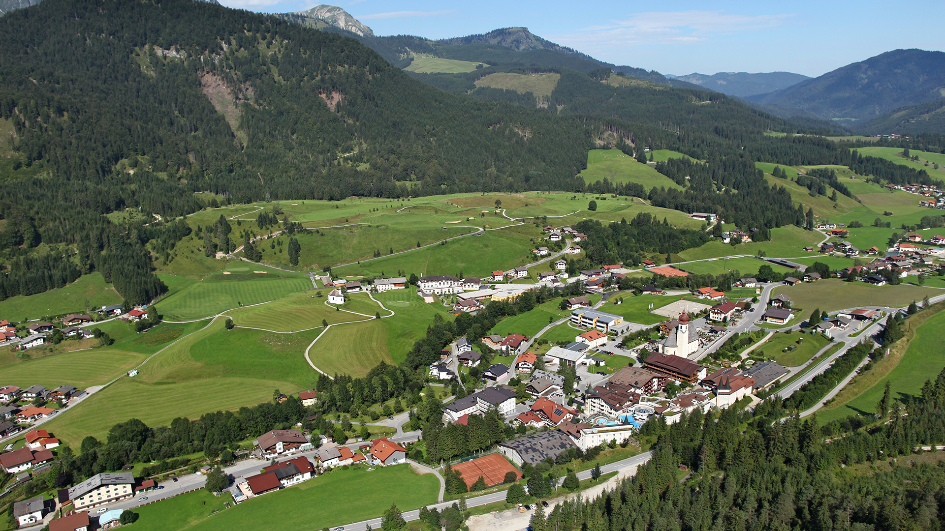 Achenkirch Fiechtersiedlung Hochalmlifte Christlum Achensee