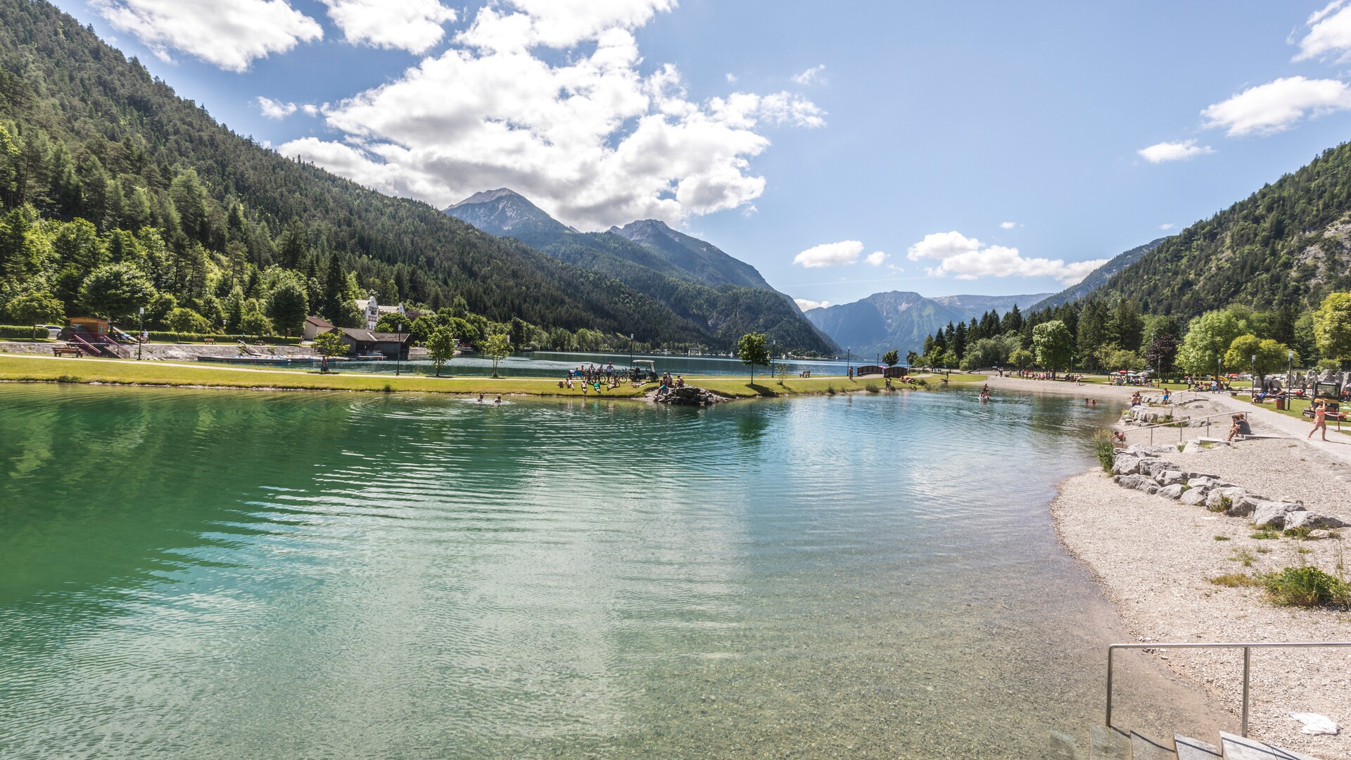 Badestrand Achensee Nord - Strandbad Achenkirch
