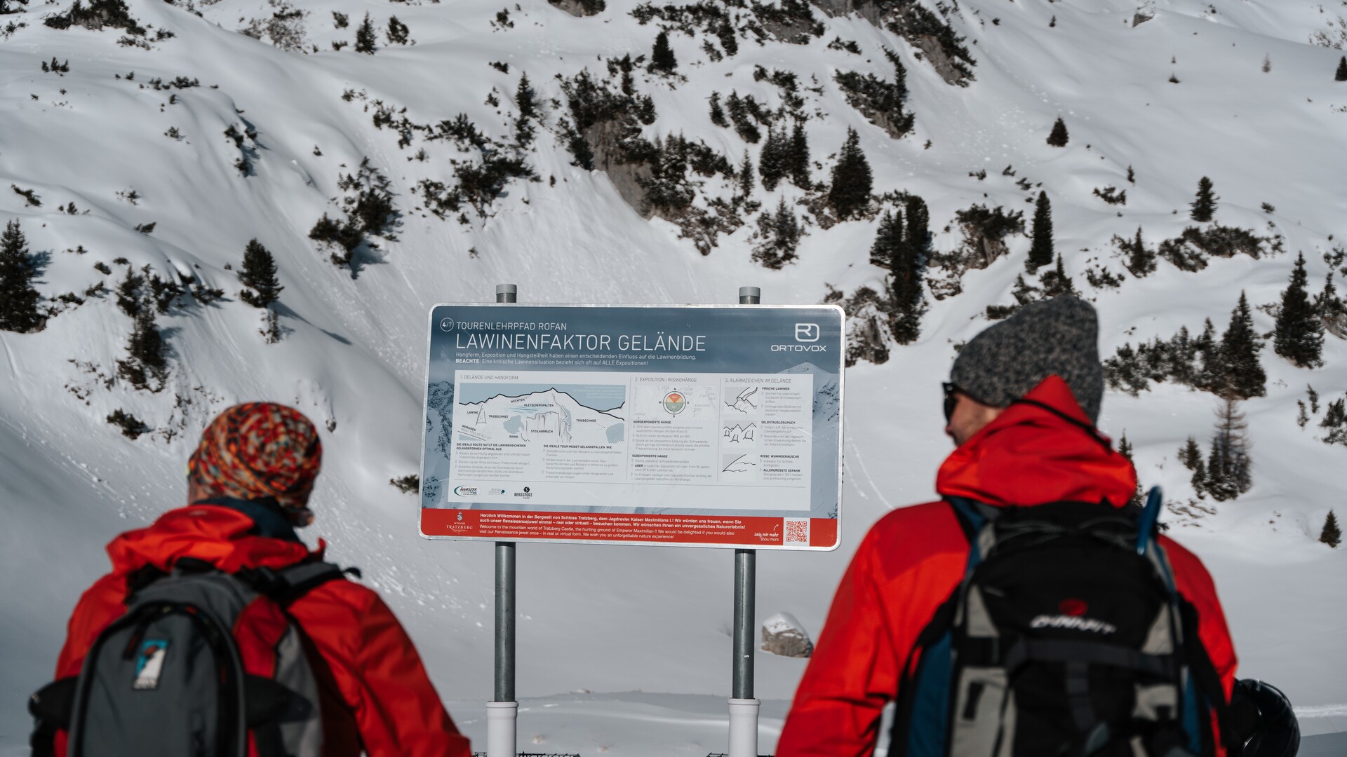 ORTOVOX avalanche educational trail