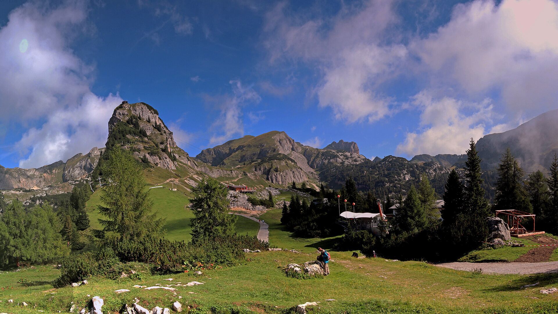 Maurach - Bergstation Rofan Seilbahn - Maurach